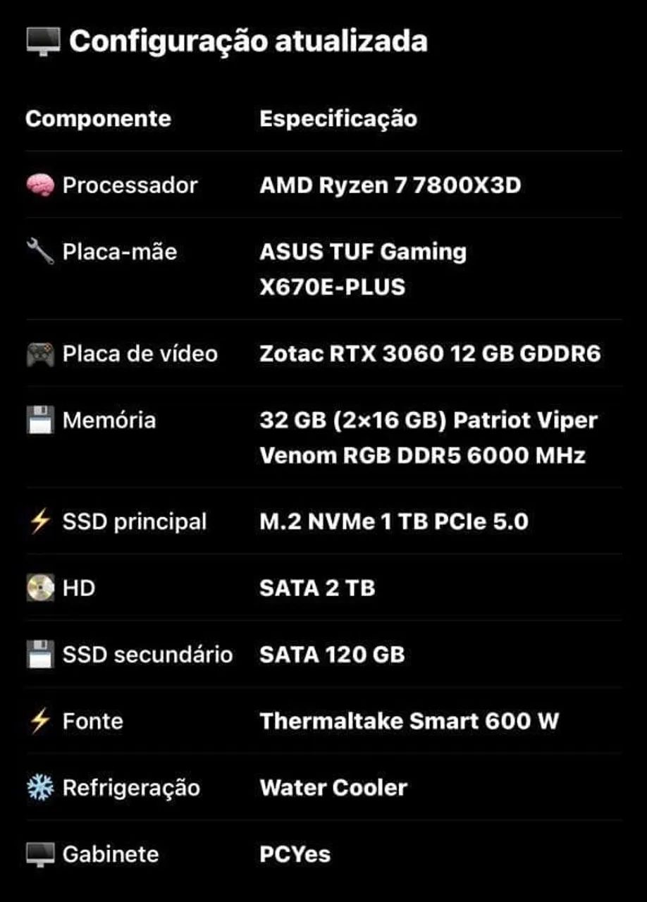 Pc gamer Topo linha - Foto 2