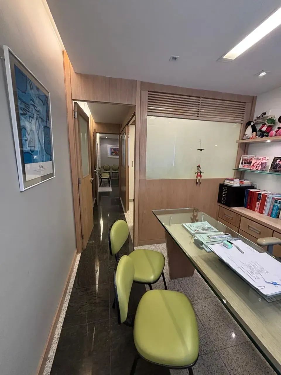 Sala Comercial impecável, (porteira fechada) decorada e planejada. Mariz e Barros perto AS - Foto 2