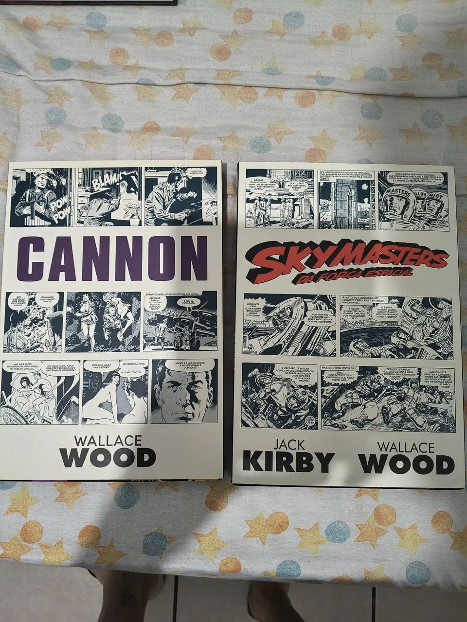 Combo Sky masters e Cannon Pipoca e Nanquim 