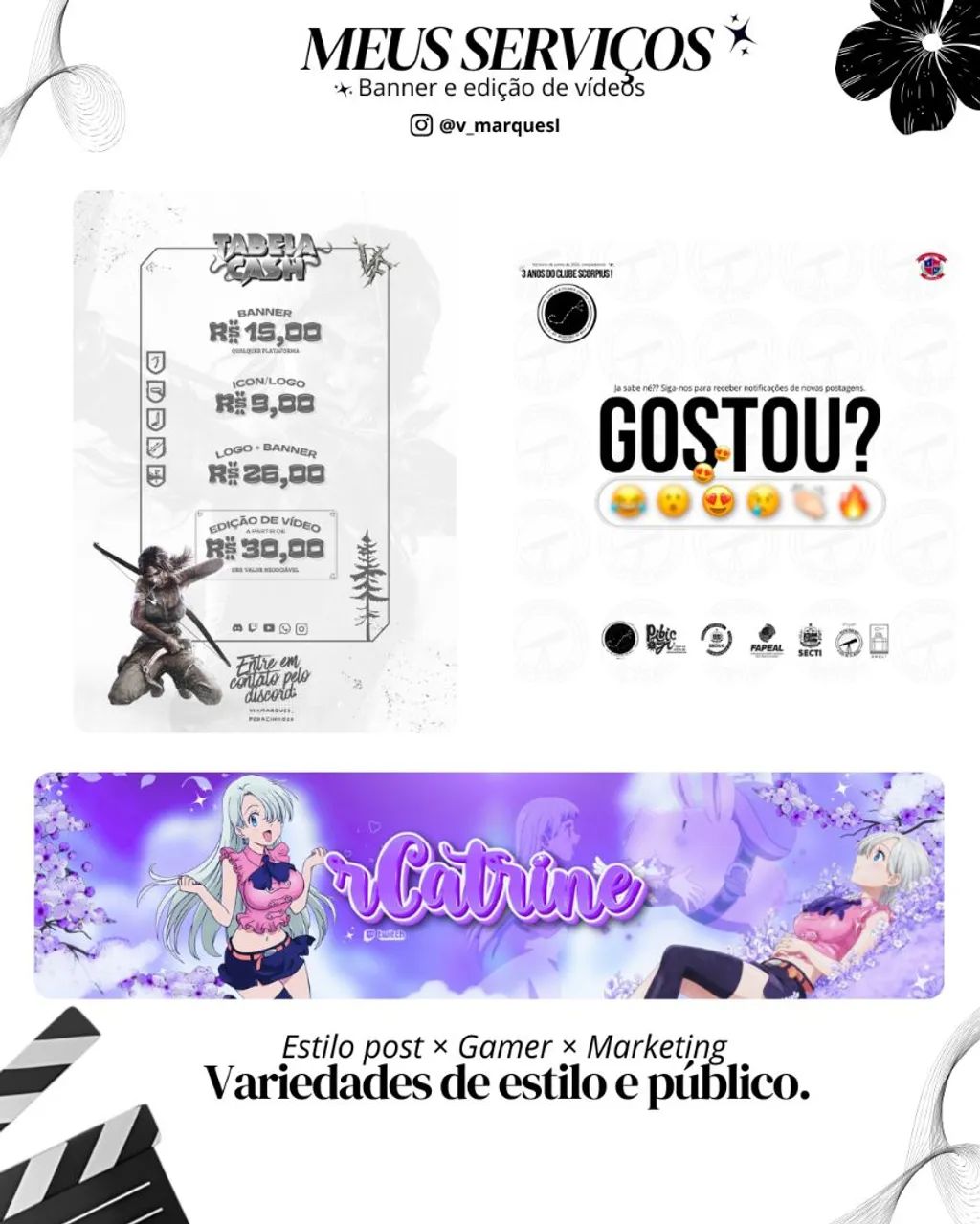 Banner e edição de vídeos curtos - Foto 2