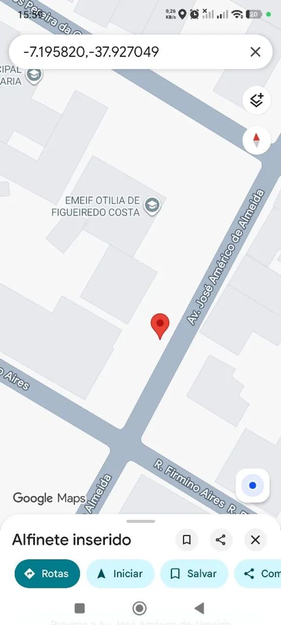 Casa com  Primeiro andar no Centro de Piancó 