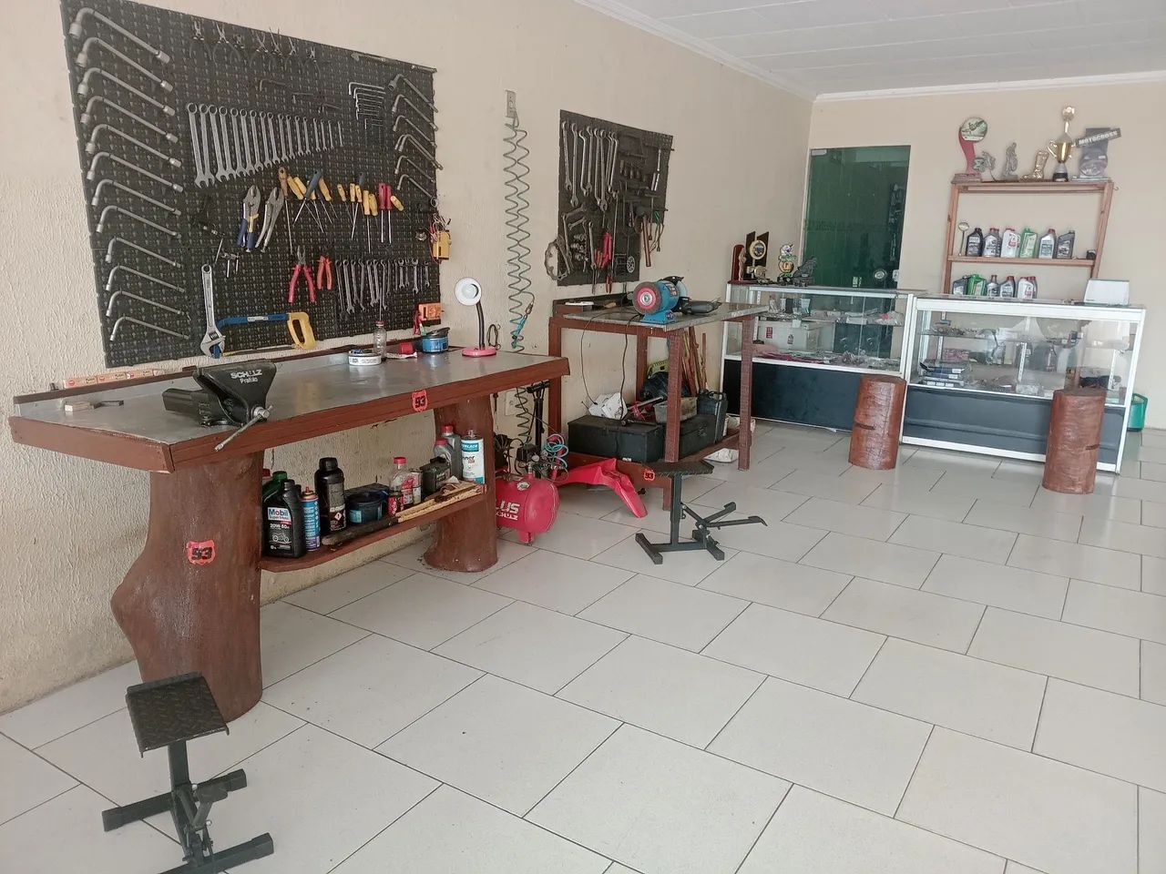 Oficina de moto completa 