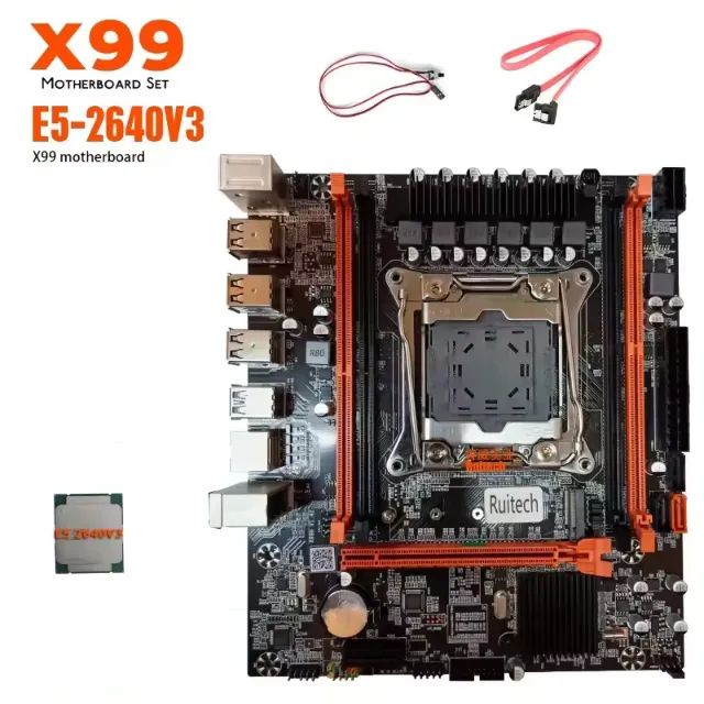 Kit Xeon X99 HUANANZHI + Xeon E5 2640 V3