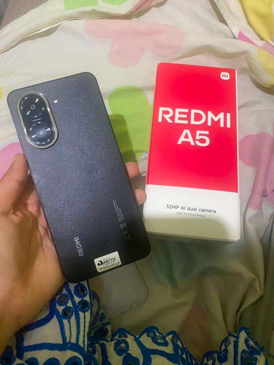 Celular redimi A15 com menos de 1 mês de uso