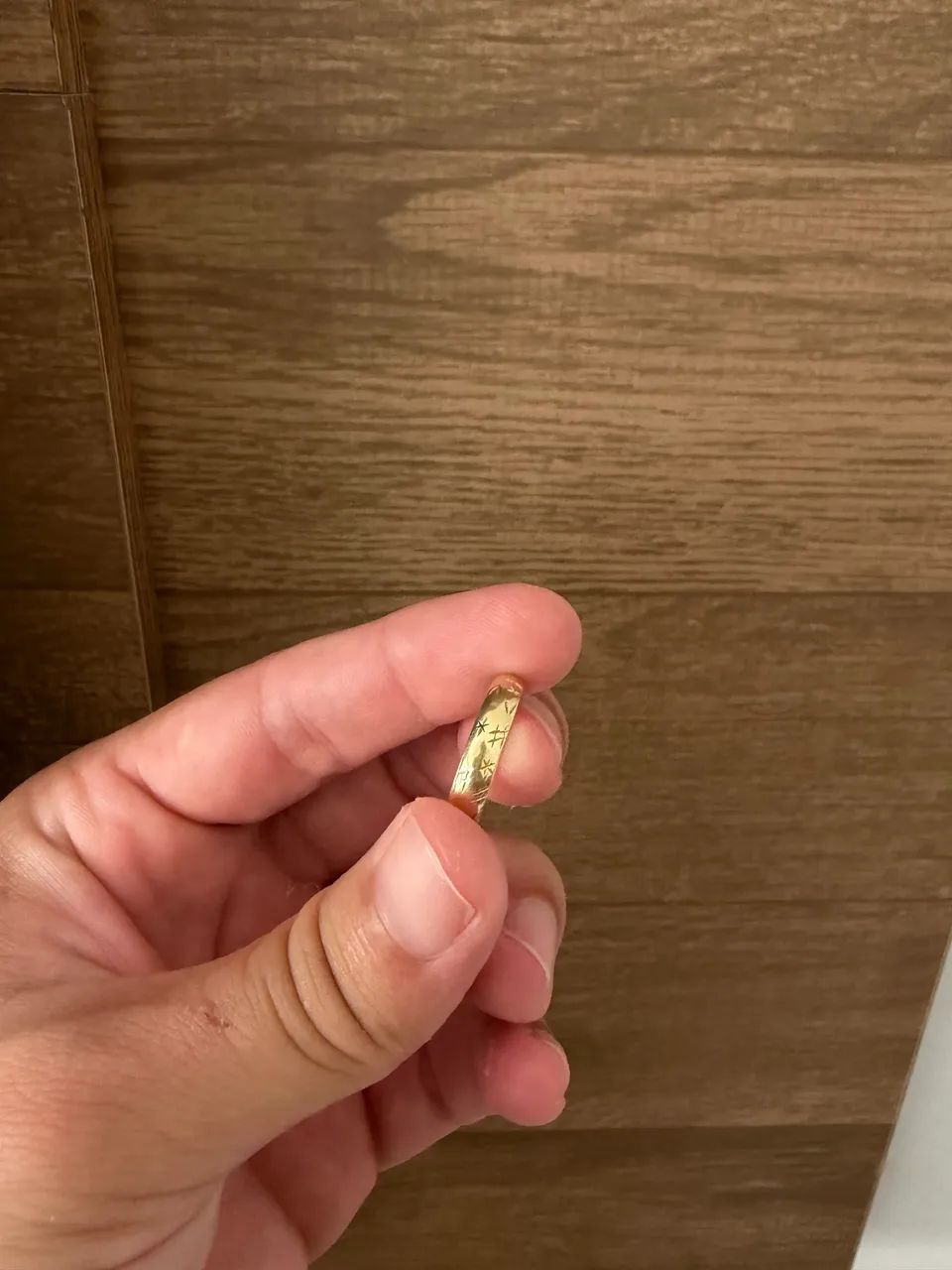 Anel de ouro 18k