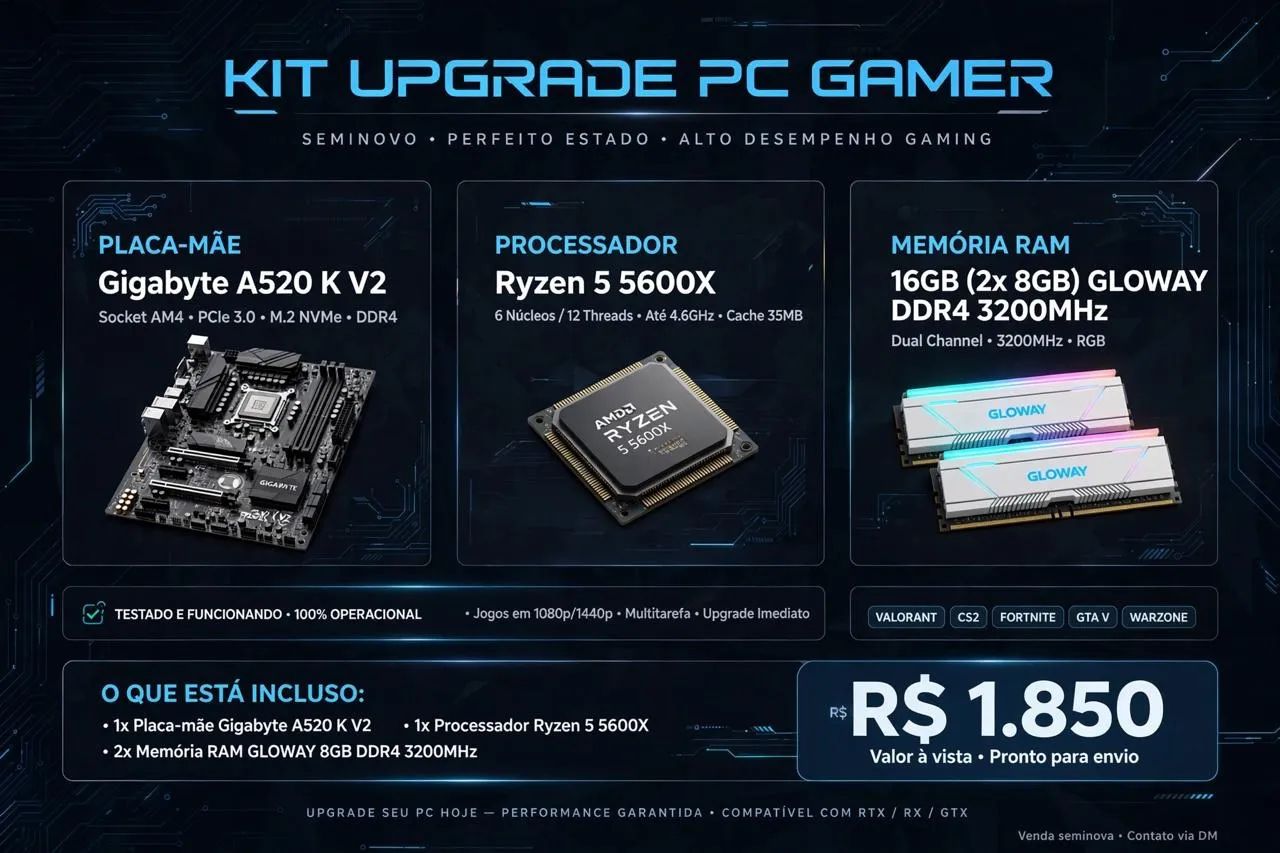KIT UPGRADE PC GAMER