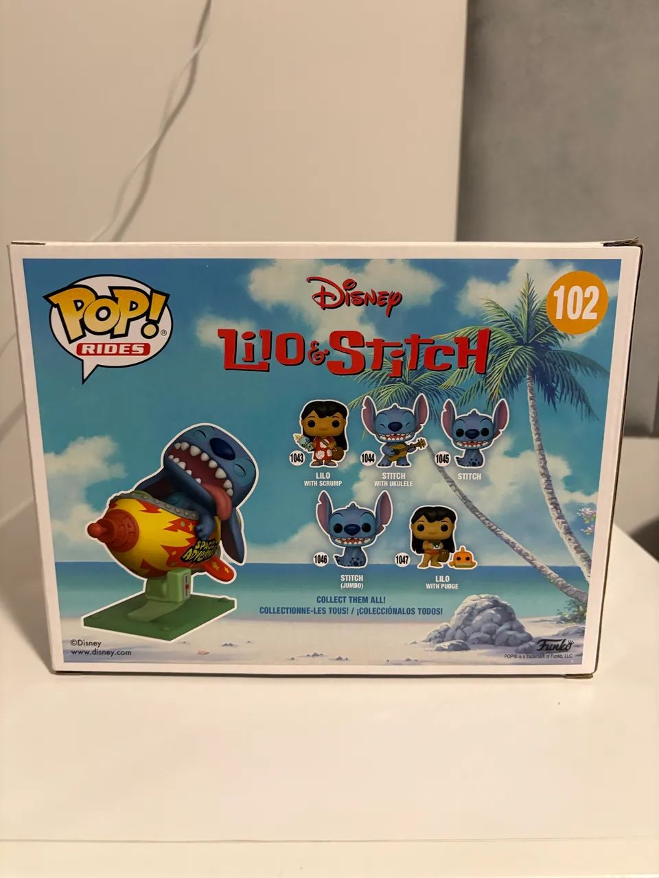 Funko Pop! Rides Disney Lilo & Stitch In Rocket 102  - Foto 4