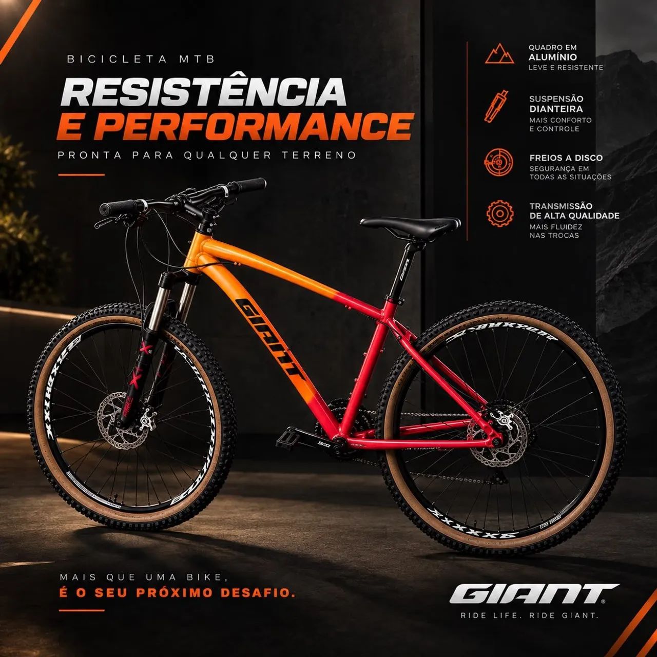 Bicicleta Giant MTB