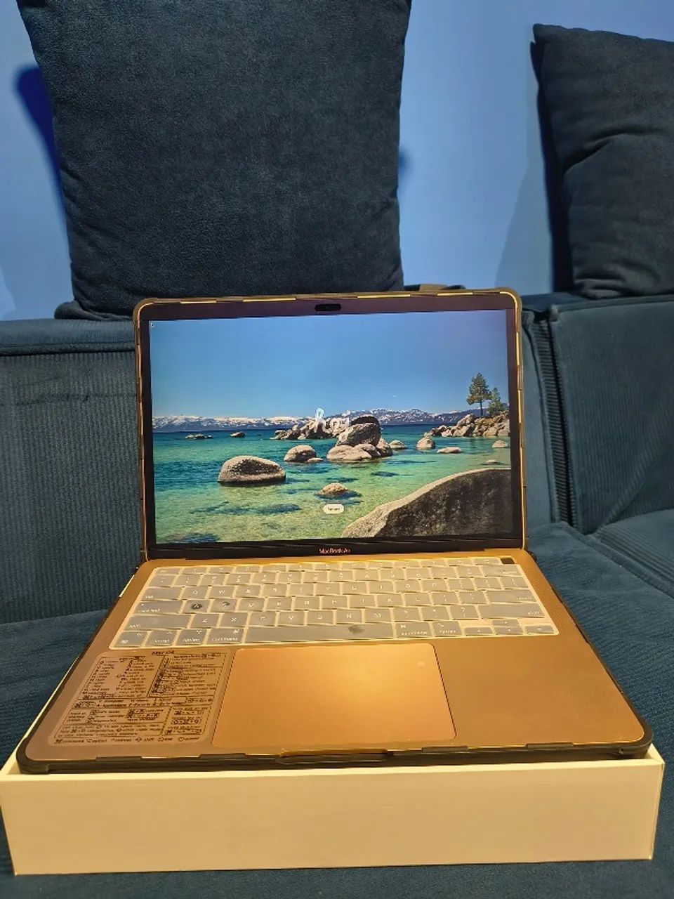Macbook Air M1 13 Pol Gold Rosê - Super Conservado + Acessórios