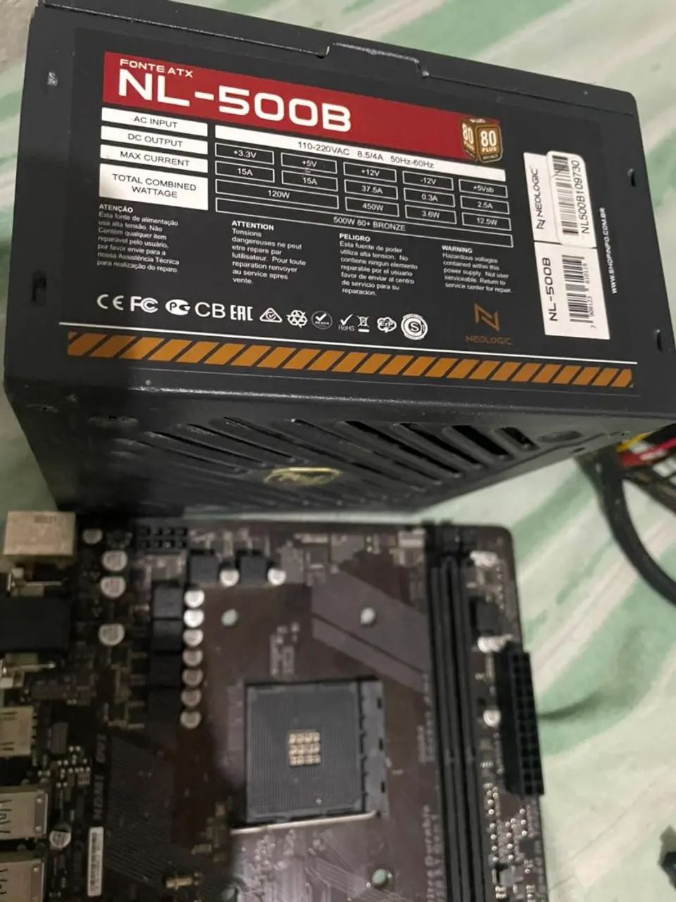 Fonte de pc gamer 