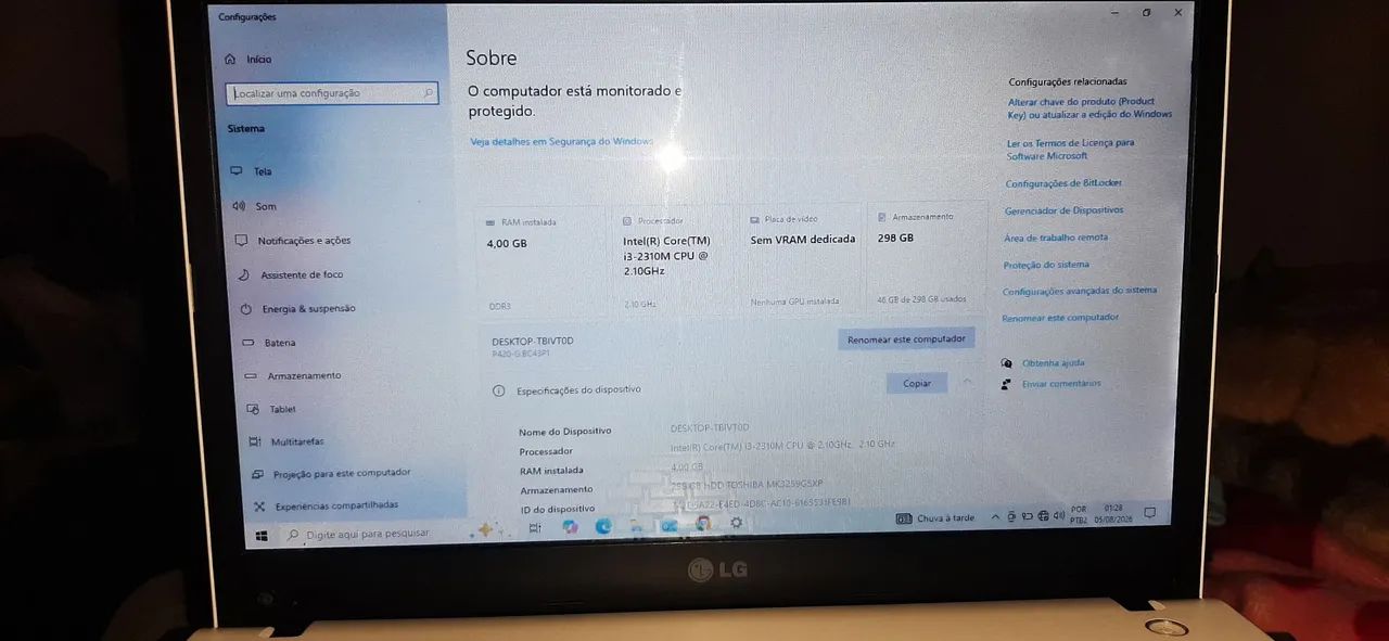 Notebook LG 14 Branco I3 - Foto 3