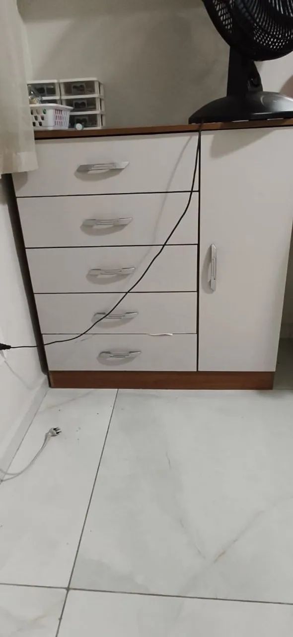 Cômoda 5 gavetas uma porta  - Foto 3