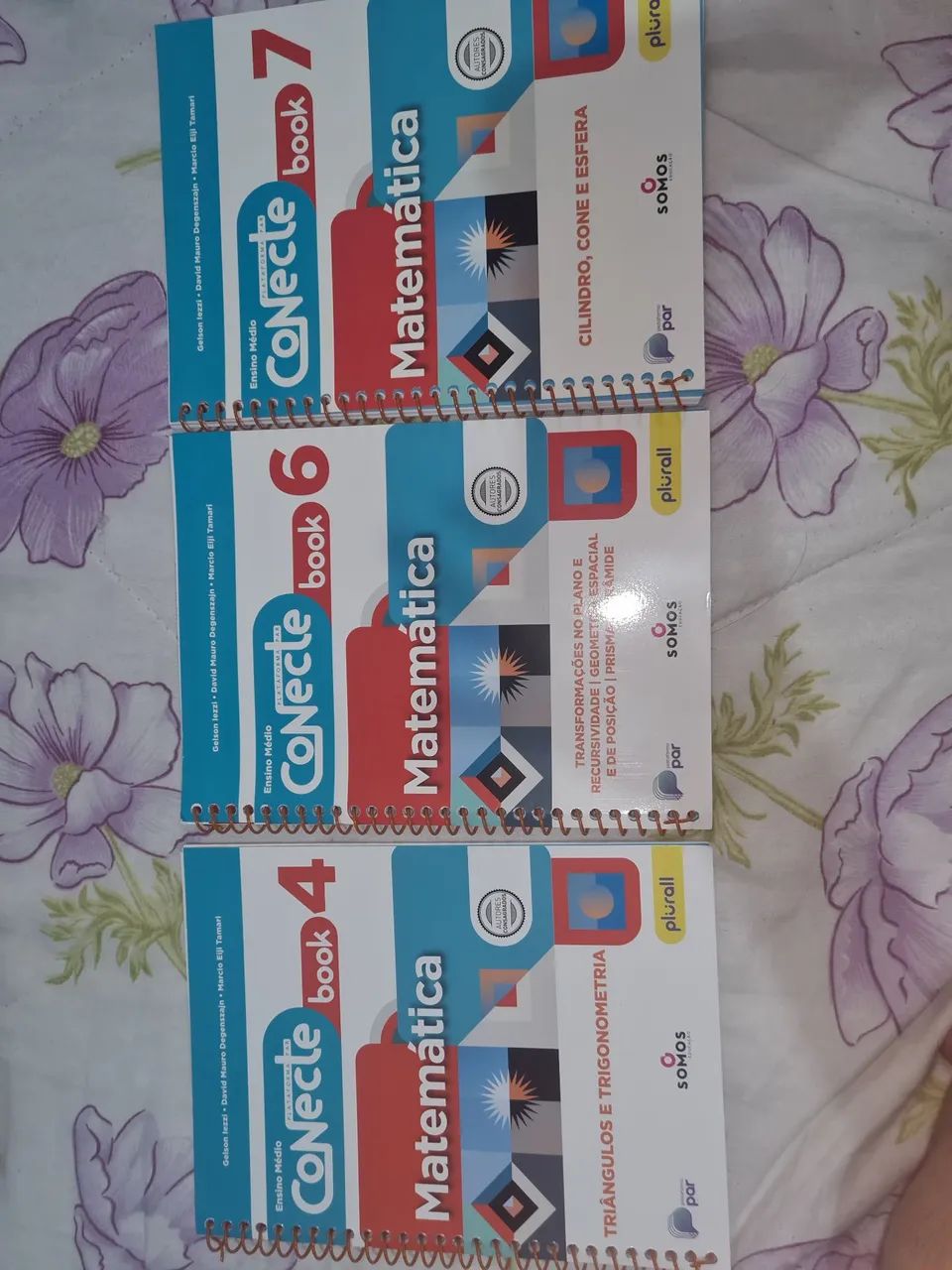 Livro Matemática Conecte Book 4, 6 e 7 Plurall