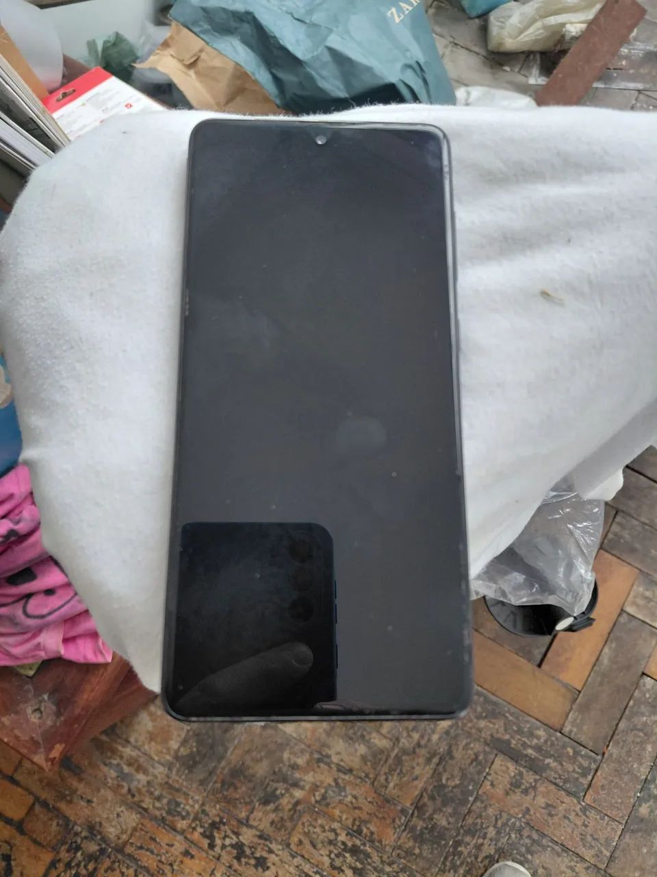 Celular Smartphone Samsung Galaxy A71 Azul Perolado - Foto 2