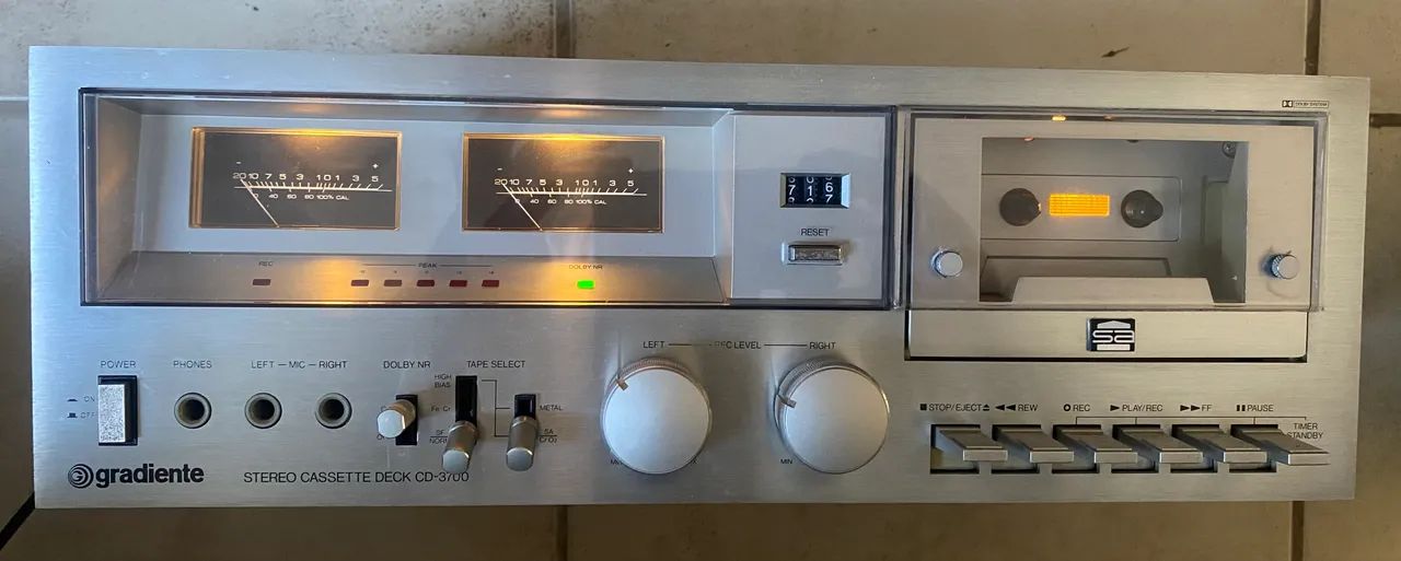 Tape Deck Gradiente CD-3700