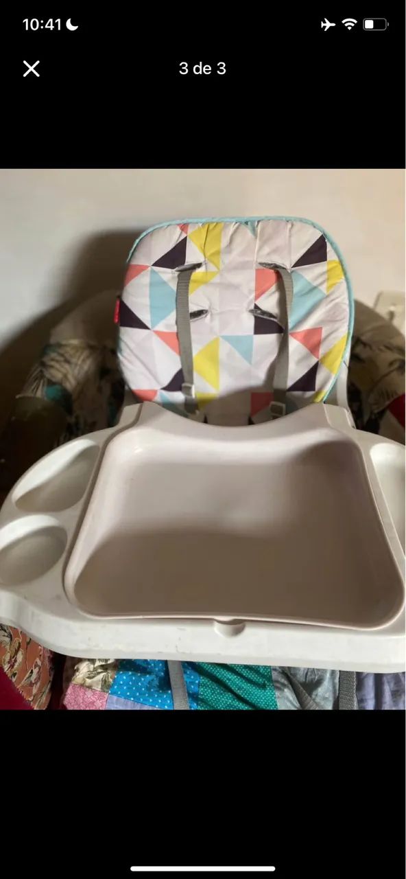 Vende se essa cadeira de alimentação infantil  - Foto 3