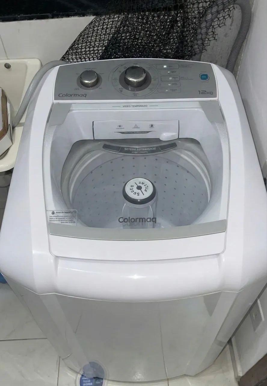 Maquina de Lavar Colormaq 12kg Automática - Estado de Nova (Negociável)