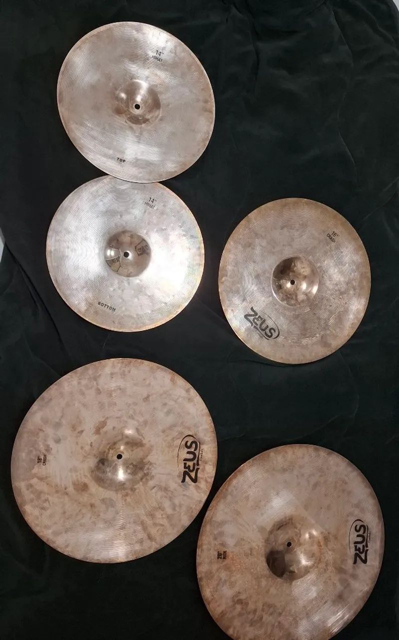Kit de Pratos de bateria - Foto 2