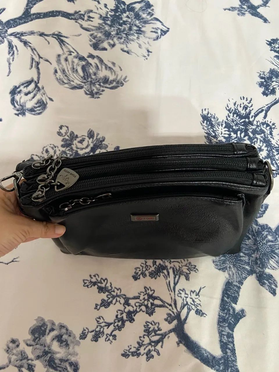 Bolsa pequena com muitos bolsos  - Foto 3