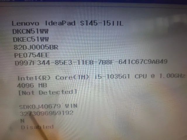 Notebook lenovo i5 décima geração 