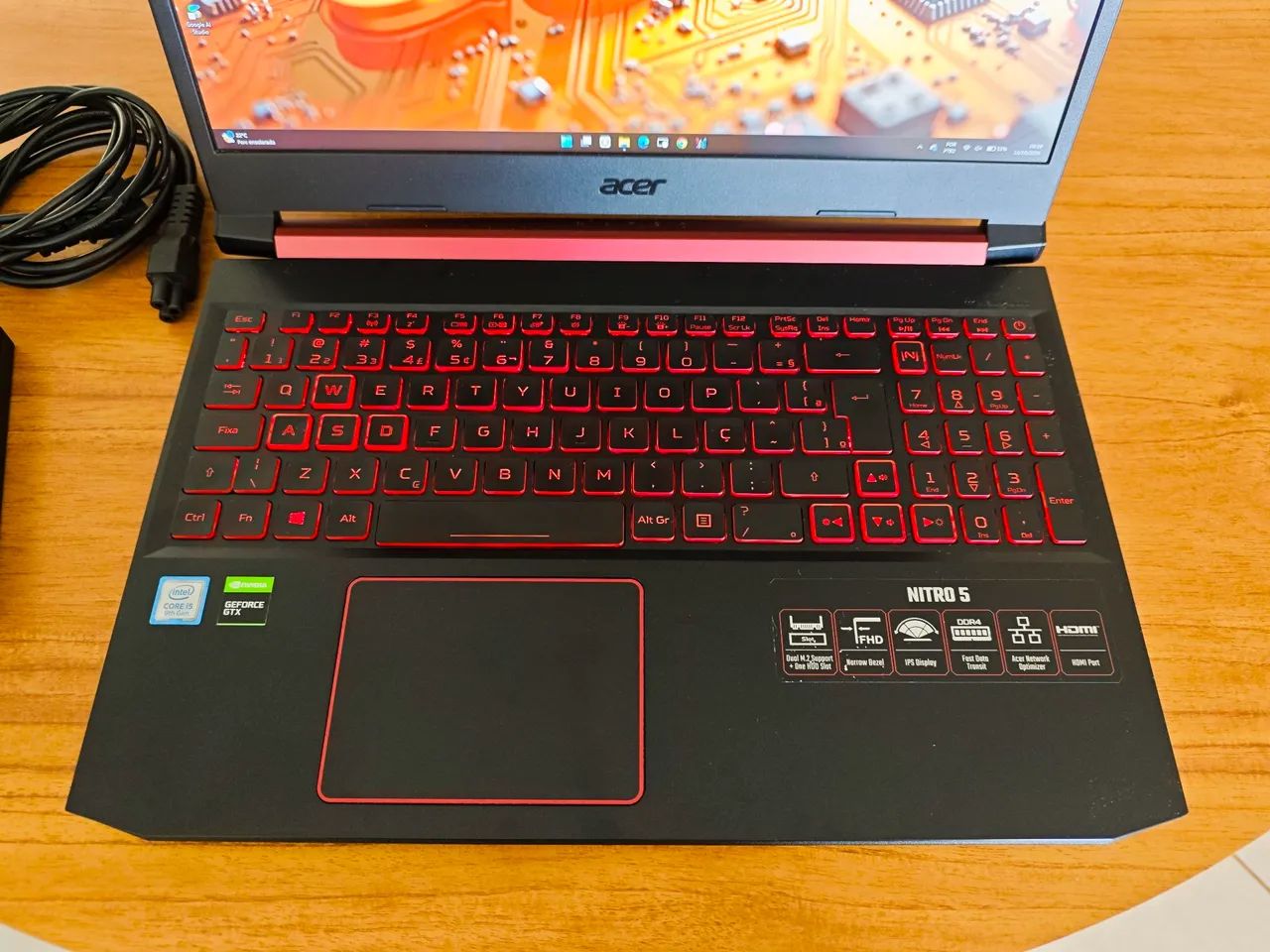 Notebook Gamer Acer Nitro 5 - Ótimo Estado e Super Equipado! - Foto 3