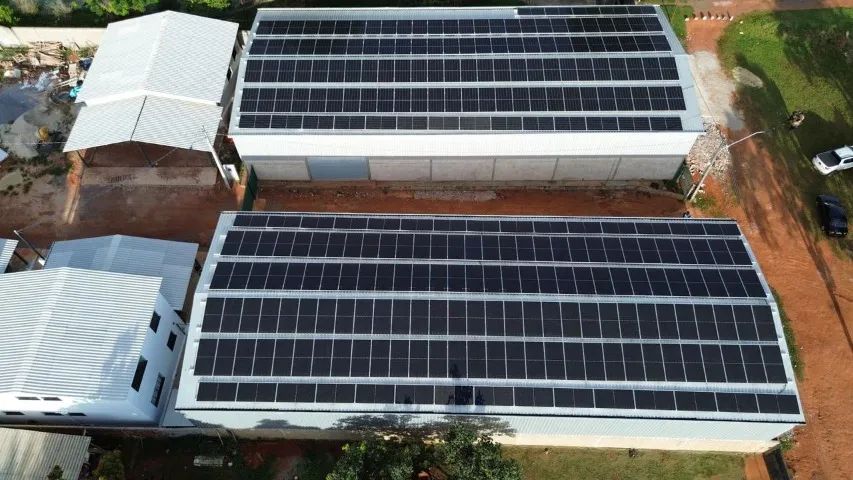 Fazenda Usina Geração de Energia Solar