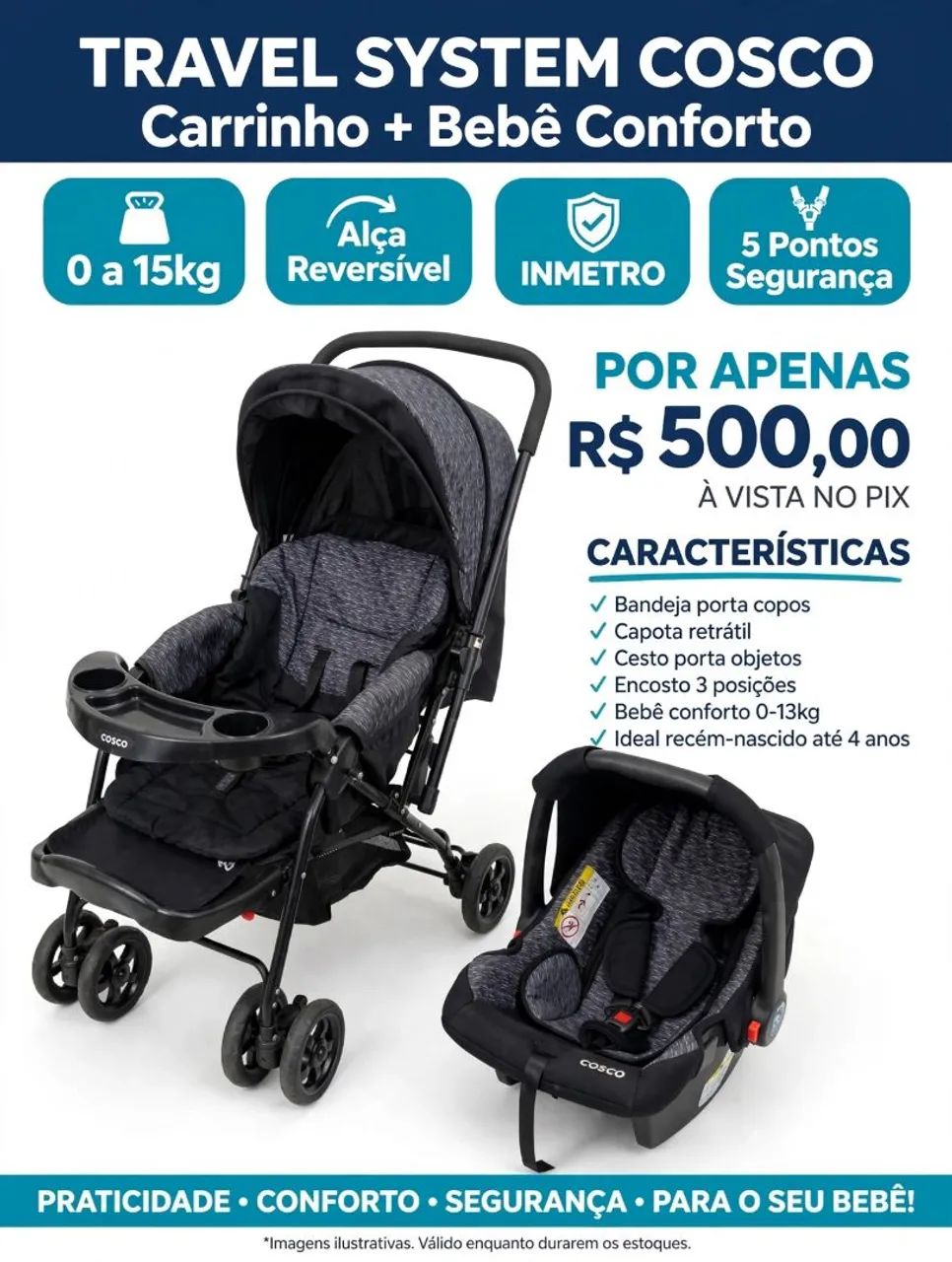 Carrinho de bebê 