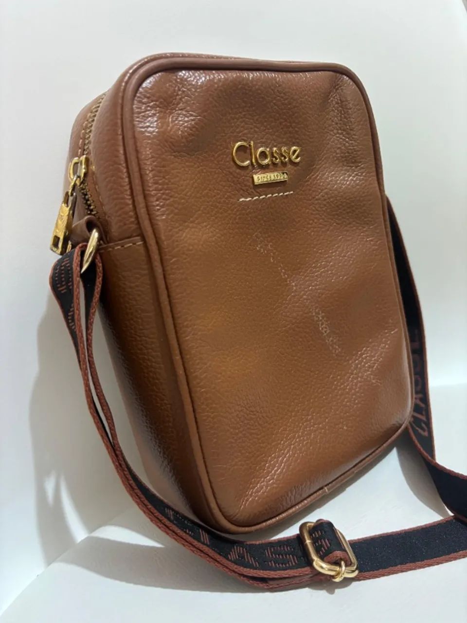 bolsa de couro legítimo