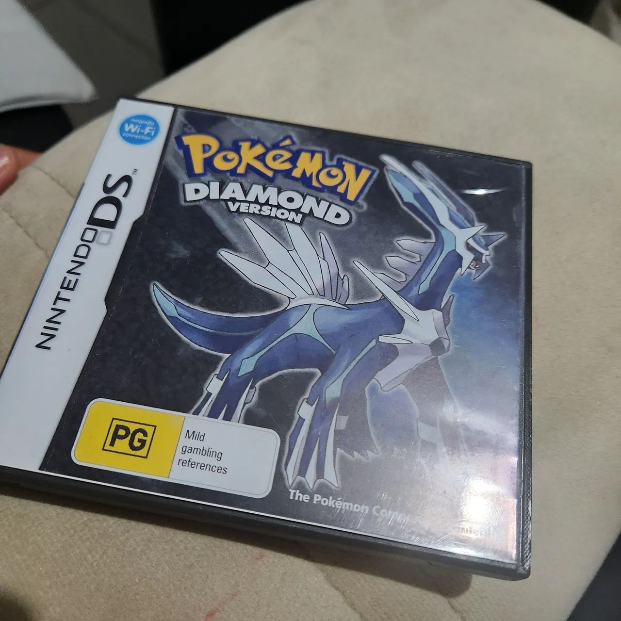 Pokemon Diamond loose com capa  - Foto 2