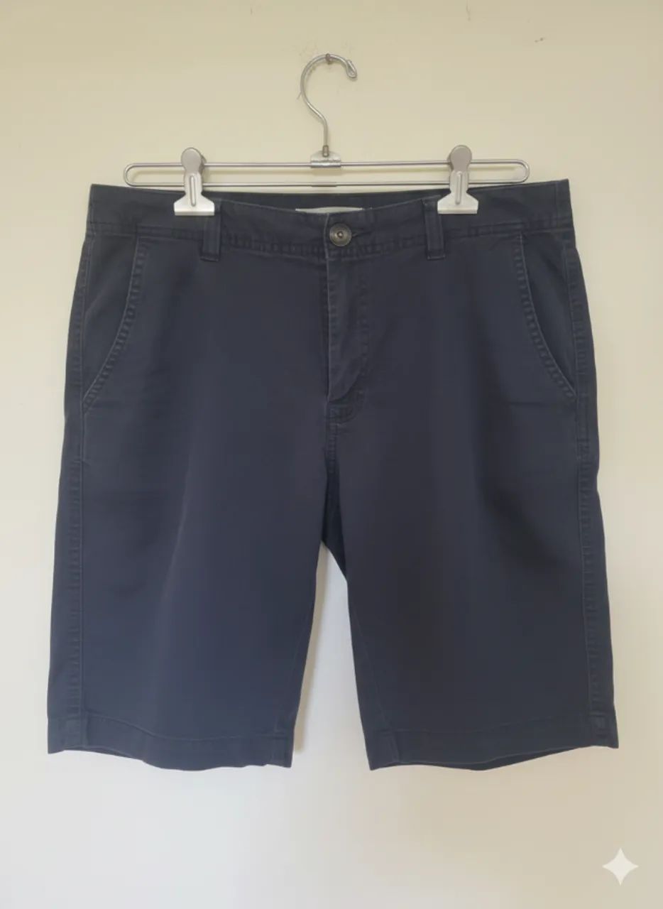 Bermuda Masculina Preta Tam 40