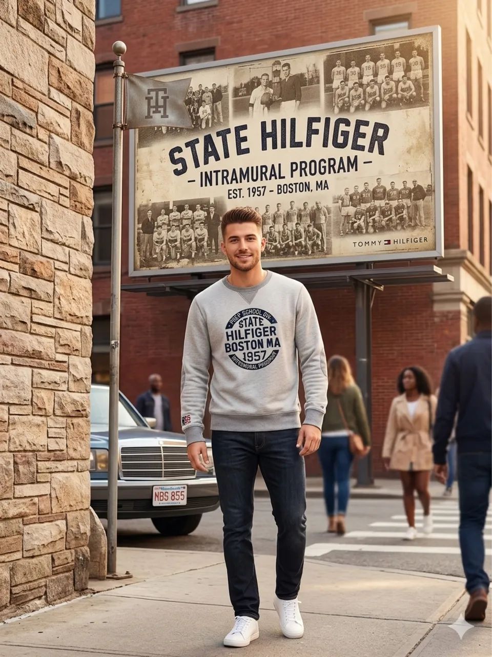 Blusa de moletom Tommy Hilfiger M
