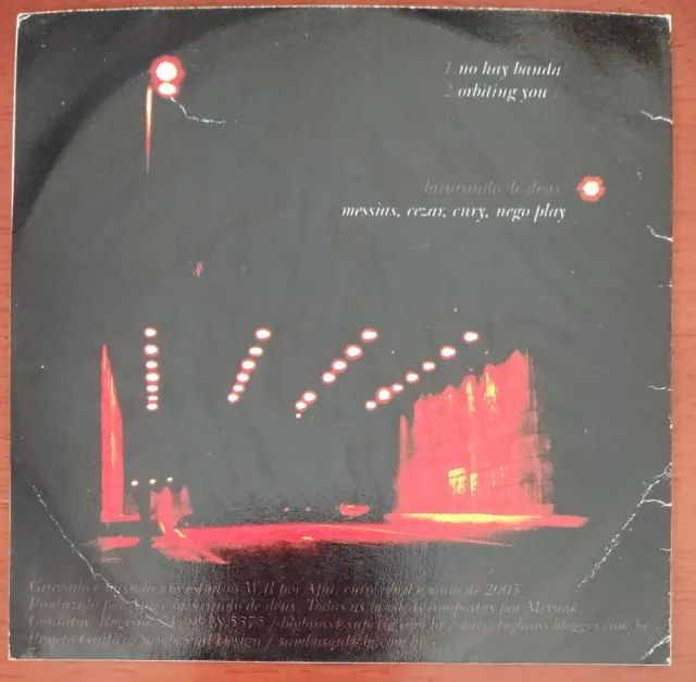 CD - BRINCANDO DE DEUS - NO HAY BANDA (SINGLE)  - Foto 2