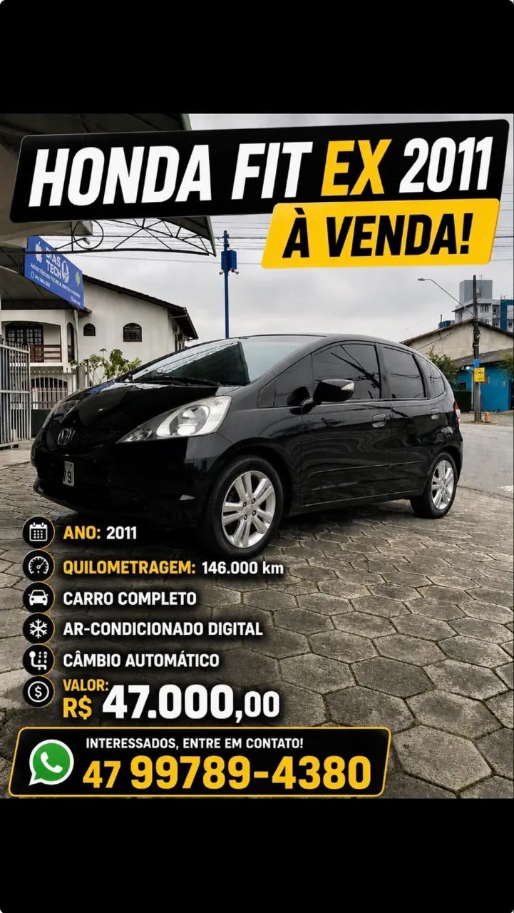 Honda Fit Fit EX/S 1.5 Flex/Flexone 16V 5p Aut. 2011