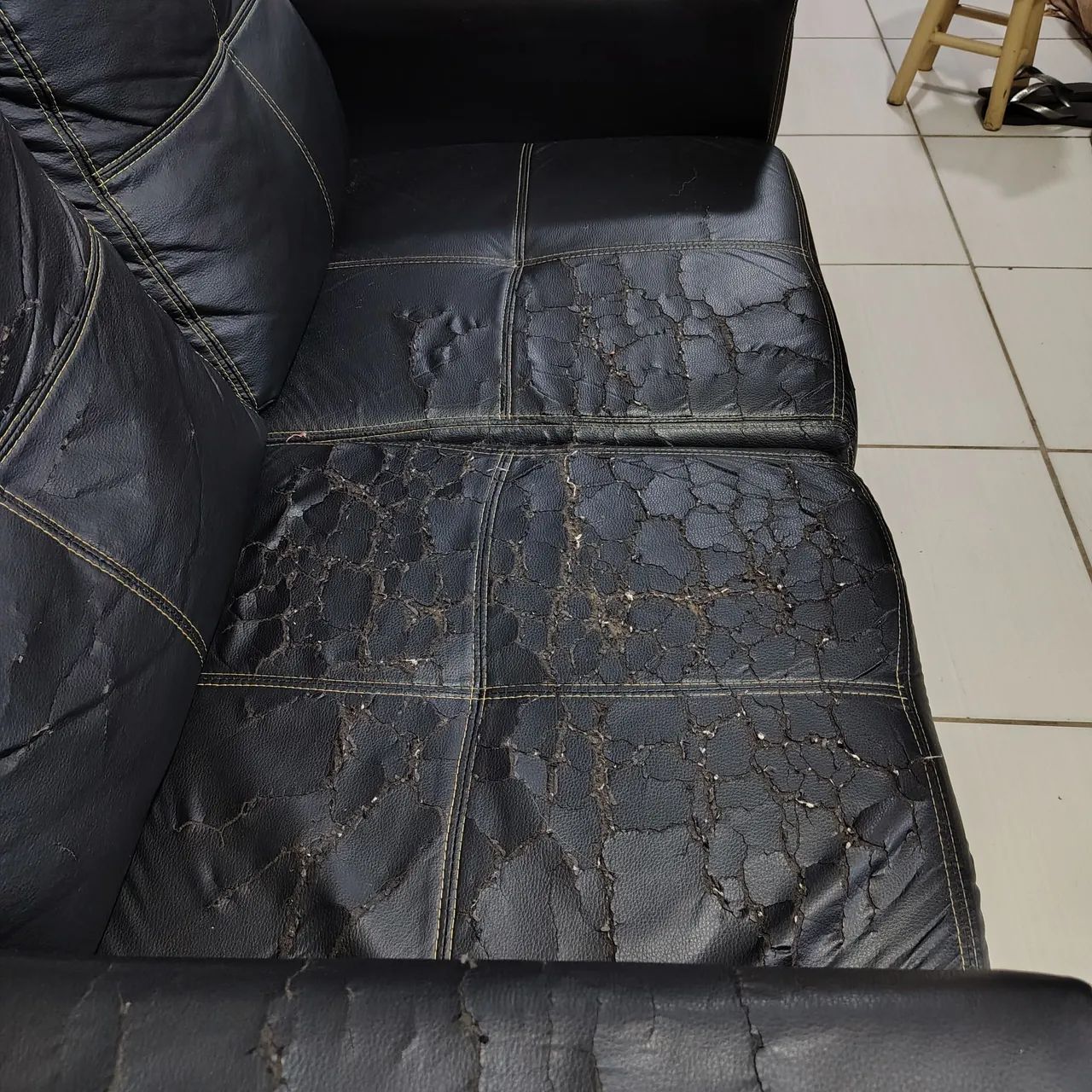 Sofá 2 lugares em corino - Foto 5