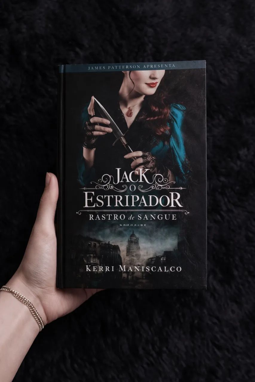 Livro Darkside Jack o estripador rastro de sangue capa dura - Foto 2