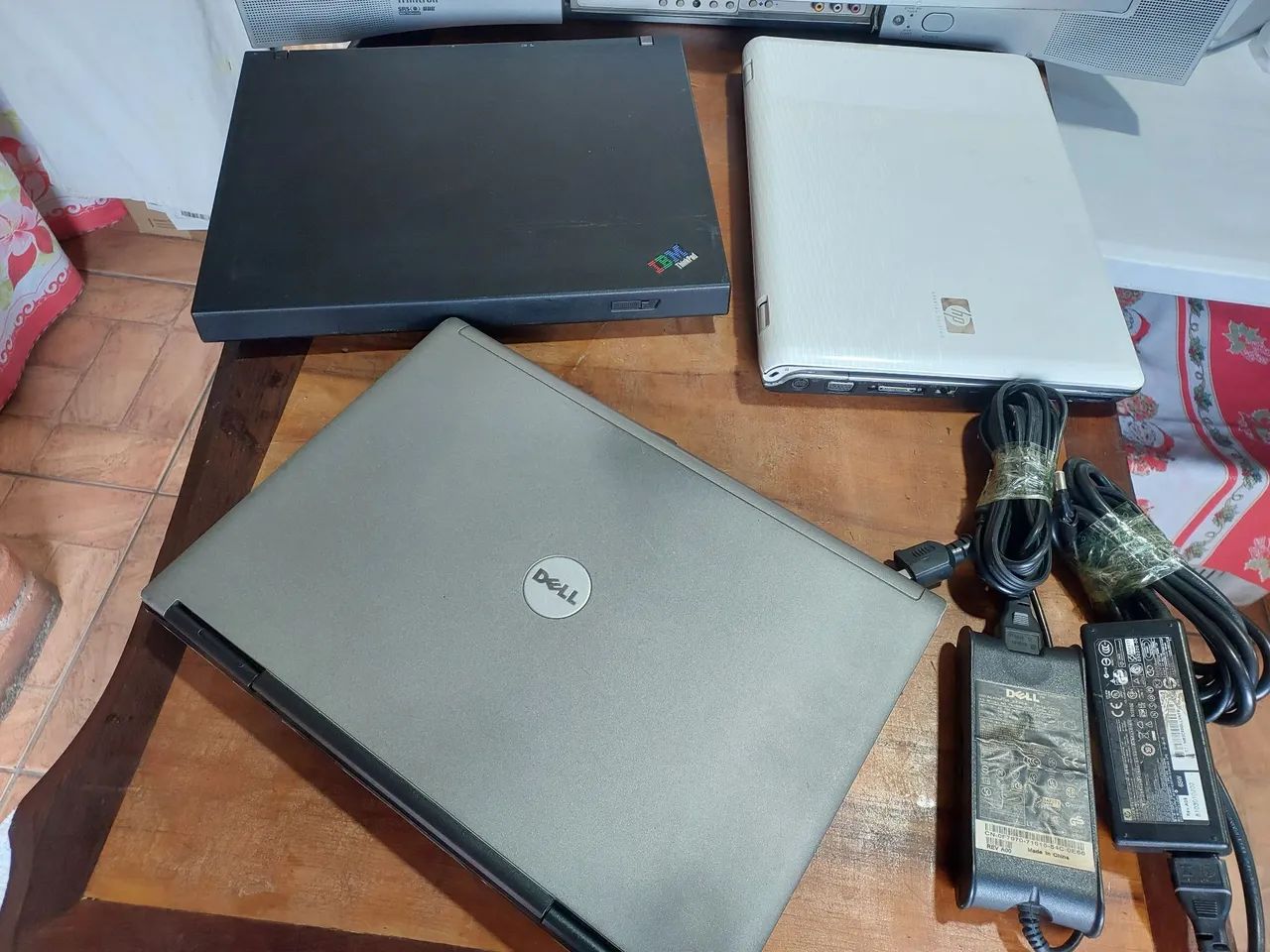 Lote sucata 3 notebooks Dell Hp IBM ( sem garantias e devoluções). - Foto 5