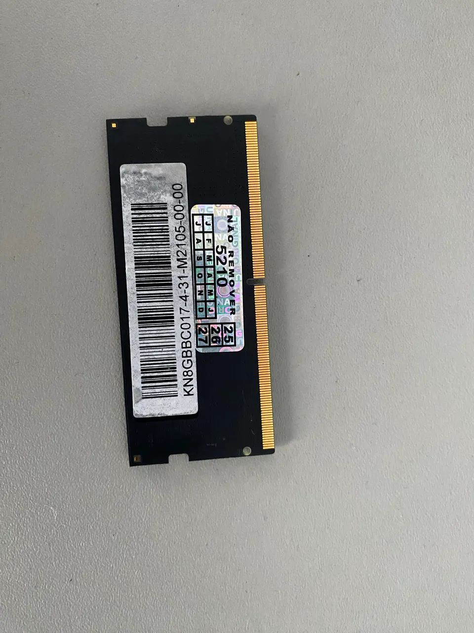 8 gb de ram ddr 5 notebook 5600. - Foto 3