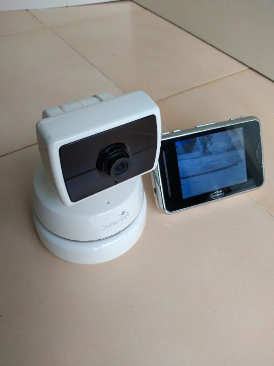 Babá eletrônica Summer Infant monitor e câmera impecável