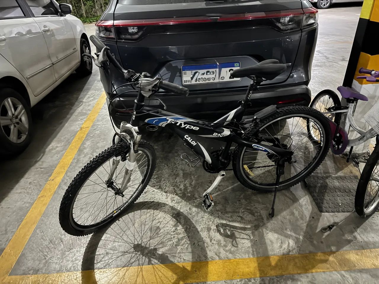 Bike Caloi T type preta