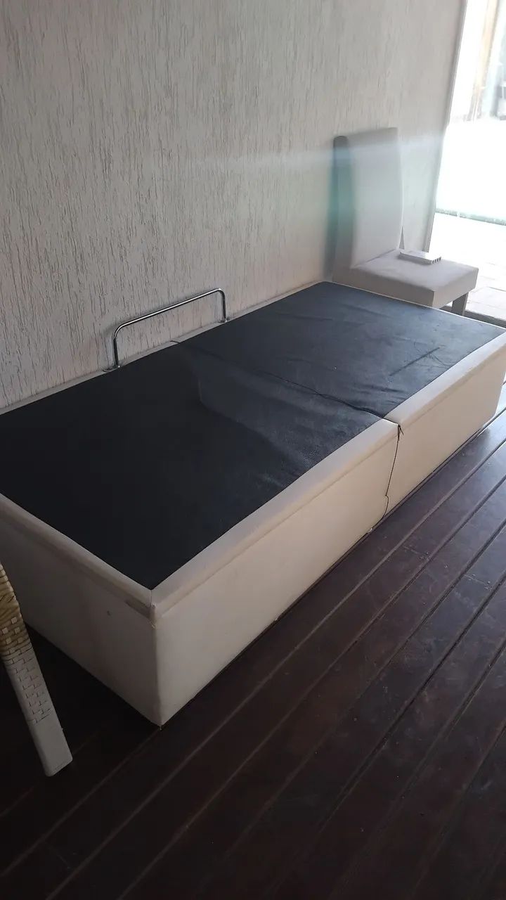 Base cama solteiro com Baú. - Foto 3