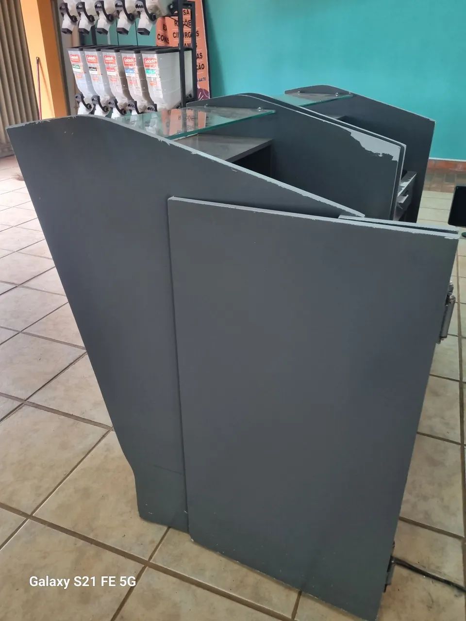 Balcão de madeira - Foto 4