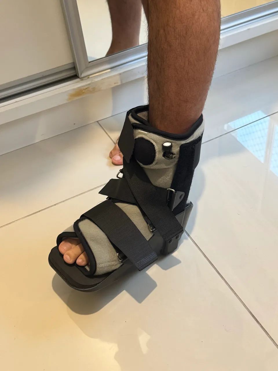 Bota Ortopédica Pneumática Actimove Air Walker Cano Longo - Foto 3