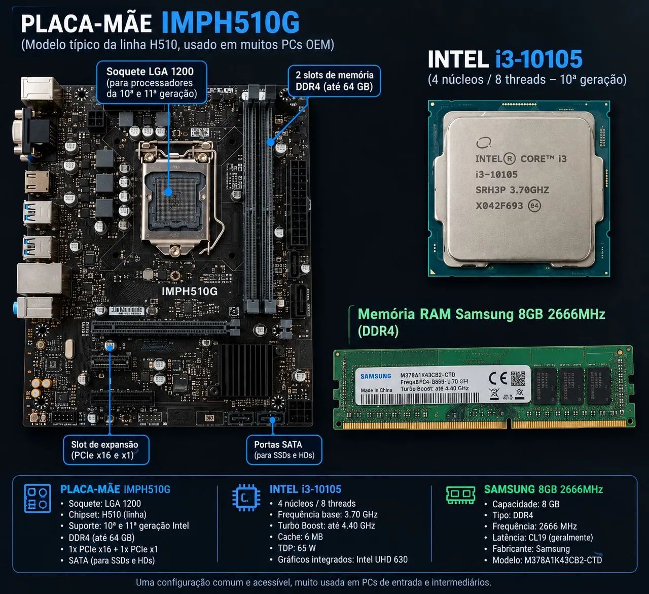 KIT UPGRADE PC GAMER COMPLETO 