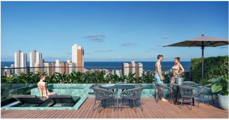 Flats no Bessa Com Studios e Apartamentos com de 1 e 2 Quartos  - Foto 4