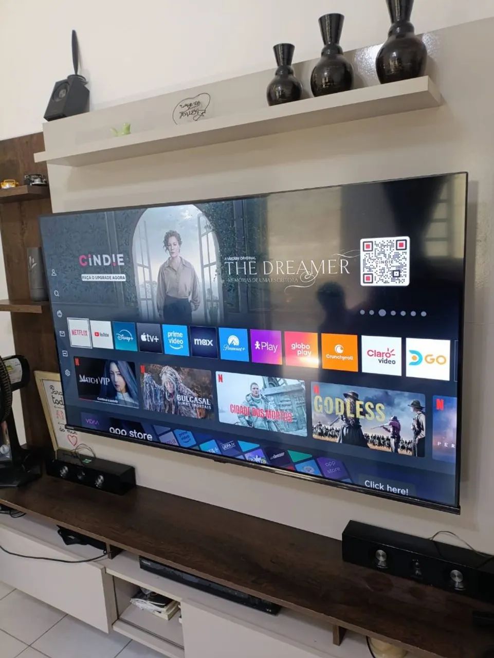 Smart tv 55 4k toshiba  - Foto 4