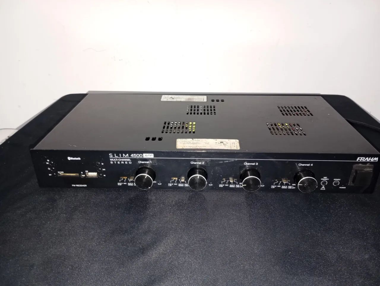 Amplificador - Receiver para som ambiente Frahm - Slim 4500 APP Multi-channel - Foto 2