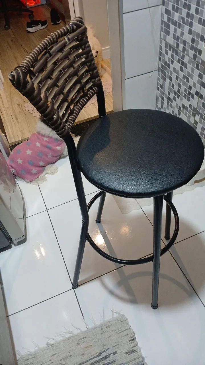 Jogo de 2 banquetas 