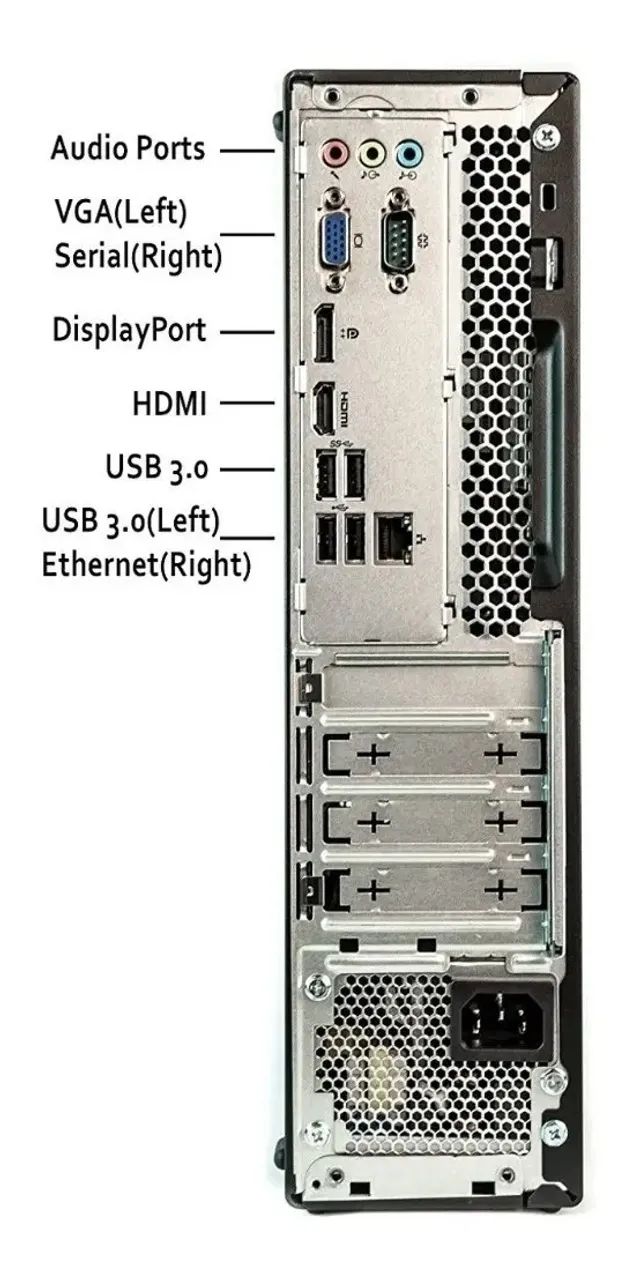Lenovo V520s SFF | Intel Core I5 7400 | Ram 8GB | SSD 128GB | Excelente - Foto 4
