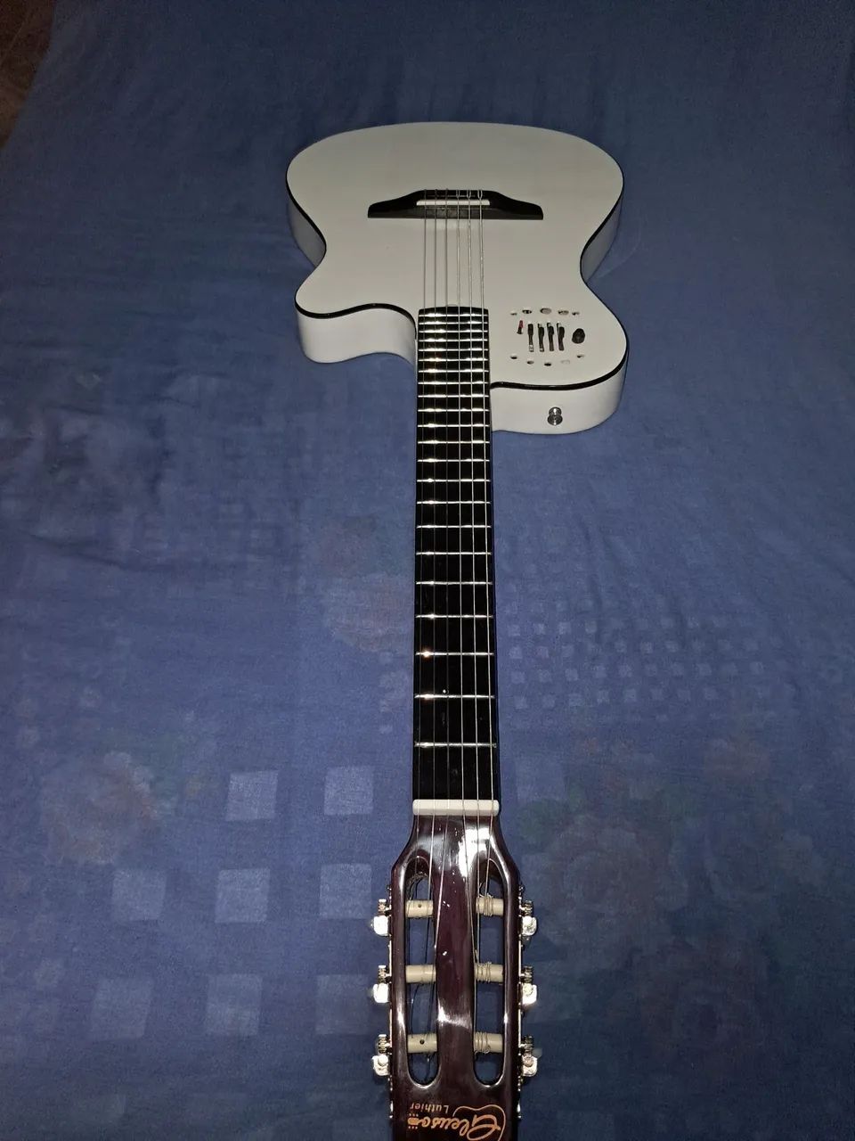 Violão flat semi acústico gleuso luthier  - Foto 2