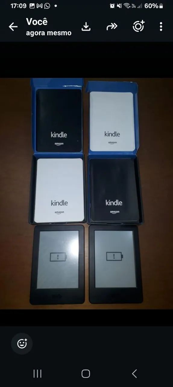 KIT COM 2 KINDLES_ 7°GERAÇÃO  - Foto 3